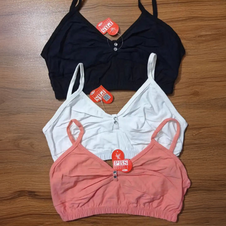 2%20Pieces%20comfortable%20cotton%20Semis%20Bra%20Genji%20for%20Women%20and%20Girls%20-%20Image%204