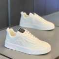 TopME Sneakers Shoes for Men Summer Canvas Stylish Comfortable Indispensable-Quality And Durability New Collection Black & White, M37. 