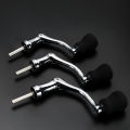 Fishing Wheel Rocker Arm Spinning Reel Accessories Metal Crank Fishing Reel Handle Wheel Telescopic Fishing Rod Handle 90% Universal Accessories.