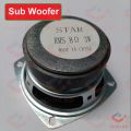 3 Inch Sub Woofer Ultra Sound Multimedia Single Magnet SubWoofer 3 Inch 8 Ohm 10W Audio HiFi Deep Bass Speakers For Home Theater Stereo Amplifier. 