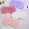 Sleeping Mask Sleeping Blindfold Soft Plush Eye Masks Cute Love Eye Cover NOVO. 