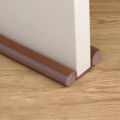 Brown Color Door Bottom Seal Door Draft Stopper Door Sweep Weather Stripping Noise Blocker Window Breeze Blocker Adjustable Door Sweeps.