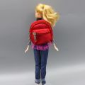 【The road to happiness Store】1PCS 1/6 Doll Backpack for Barbies Toys BJD Cute Children Gifts bags. 