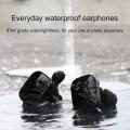 W02 Mini Bluetooth and Touch Control Earphone - Black. 