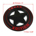SL Car Five-pointed Star Badge Sticker Colorful Weatherproof 3d Three-dimensional Emblem Universal Modified Stickers. 