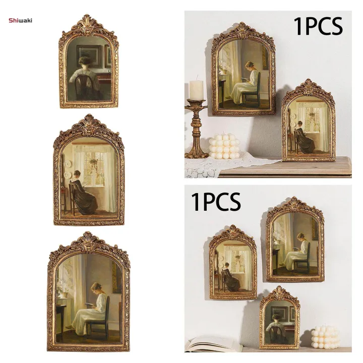 Antique%20Picture%20Frame%20Carved%20Photo%20Holder%20Oil%20Painting%20Frame%20Resin%20Photo%20Frame%20for%20Desktop%20Living%20S%20-%20Image%206