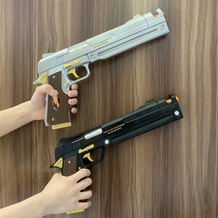 DMC Dante Gun Ebony Ivory White s Double 1:1 Cosplay Role play Model Gift Rubber No