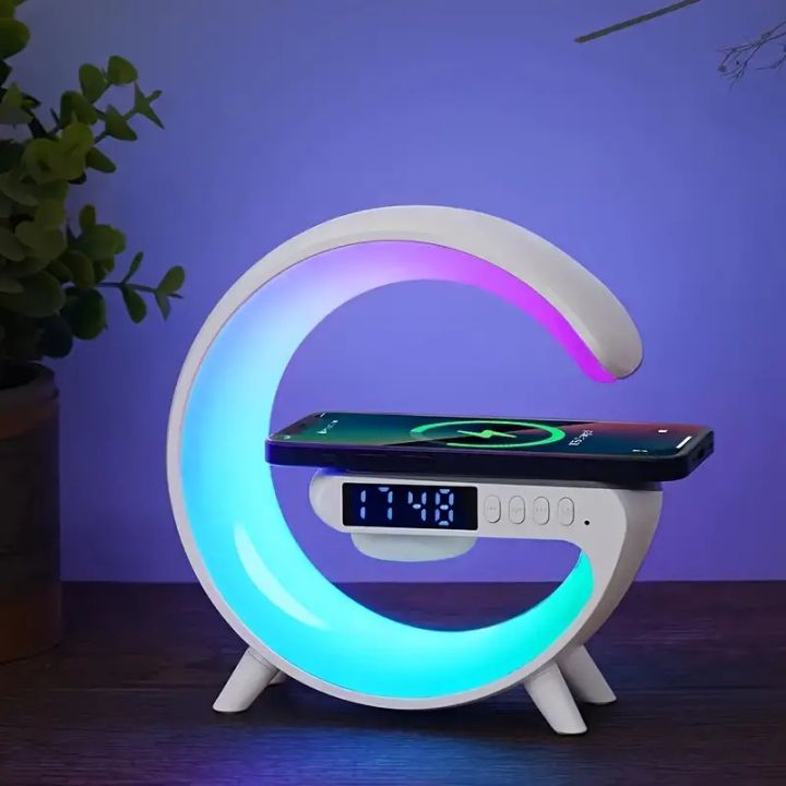 G63%20Smart%20Light%20Sound%20Speaker%20Machine%20Fast%20Charging%20Alarm%20Clock%207-Color%20RGB%20Music%20Player%20Speaker%20-%20Image%203
