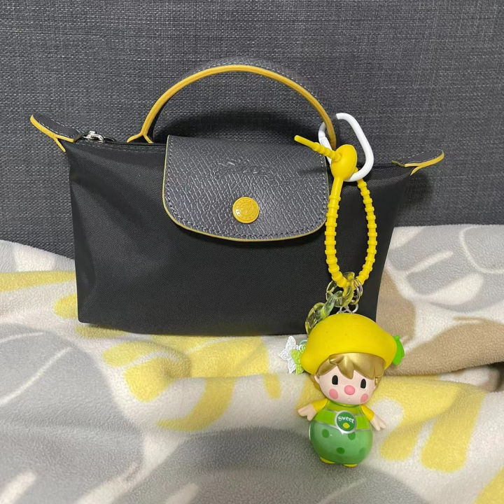 Longchamps%20bagminiDumpling%20Bag%20Leather%20Women's%20Bag2023New%20Hand-Carrying%20Bag%20Mini%20Hand-Holding%20Crossbody%20Cosmetic%20Bag%20-%20Image%202