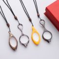 Portable Folding Reading Glasses Women Men Retro Marble Presbyopic Eyeglasses Foldable Hanging Neck Glasses +1.00~+4.00. 