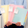 KOKUYO Pastel Cookie Binder Note A5 B5 Campus Loose Leaf Notebook Memo Diary Office Index File School Japanese Stationery F677. 