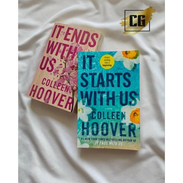 2 books set ( it Ends with Us , It Starts With Us ) by Colleen Hoover