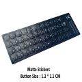 【WSJJ Store】SR Myanmar Burmese Smooth 3 Kinds Keyboard Sticker Language Protective Film Layout Letter for PC Laptop Accessories. 