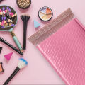 PolyMailer Self Seal Mailing Bags Padded Envelopes Lined Mailer Shipping Envelopes Parcel 10Pcs Bubble Envelope Bag Pink.