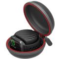 (New) portable charging holder dock charger cases hard protective travel case for Apple Watch Charger Series 1 2 3 smart fitness accessory. 