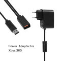USB Power Supply Cable Adapter for Microsoft Xbox 360 Kinect Sensor Charger with US/ EU Plug a Great Replacement your Lost. 
