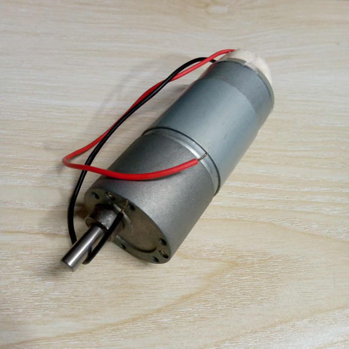 12V 15RPM Metal Gear Motor High Torque for DIY Robot Car