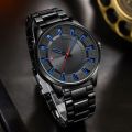 CURREN 8406 Stainless Steel Men Quartz Waterproof Watches for Men.
