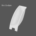 Compact Dish Rack Easy-To-Clean Plastic Lightweight Plate Organizer Bowl Stand for Home Kitchen Restaurant Use Organizing.