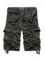 Mens Comfortable Cotton Cargo Shorts Half Pants - Short Pant For Men. 