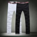 spring and summer fashion we trousers men, men's casual pants, plus size high-quality Slim was thin black pants. 28-42.