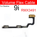 Realme 7 8 8S 4G 5G 8 Pro 8i 9i Power on / off Switch Button Side Volume Up Down Buttons Flex Cable Replacement Part.