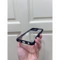Honor X6b Back Cover Transparent Black Premium Quality Phone Case.