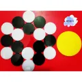Carrom Coin Set with Striker. 