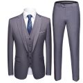 Men Wedding 2 Pieces Suit 3 Set Blazers Elegant Full Luxury Coat Pants Design Latest Vest Business 2022 Slim Fit Jacket Trousers. 