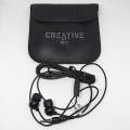 Orignal Creative High Bass Audio Earphone with Pouch EP-530 - Black - Ear Phone - Headphone - Headphone. 