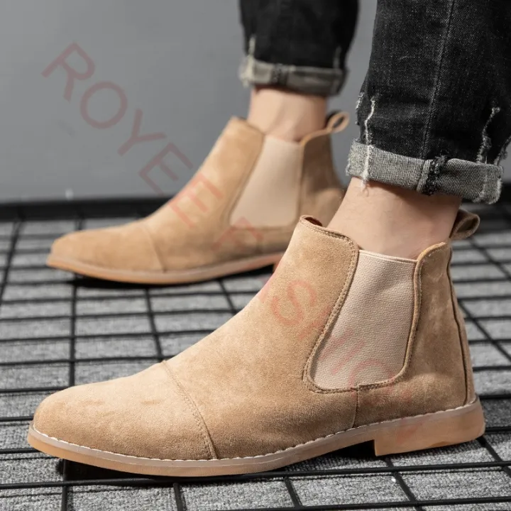 Fashion%20Shoes%20Yellow%20Chelsea%20Boots%20Men%20Comfort%20Dress%20Boots%20Men%20Business%20Shoes%20Men's%20Suede%20Leather%20Shoes%20Zapatos%20Hombre%20Ankle%20boo%20BunnyGarden%20-%20Image%204