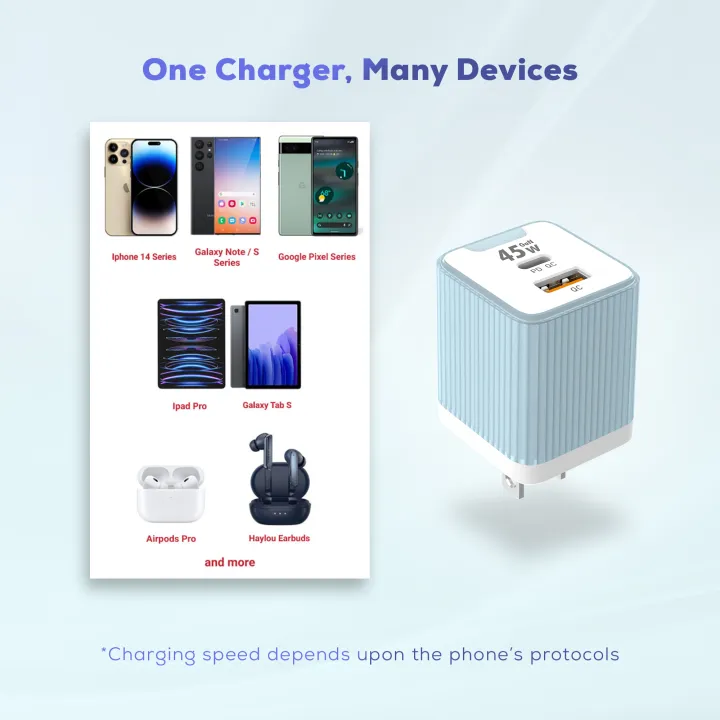 TETON%2045W%20GaN%20Charger%20Adapter%20USB%20C%20Fast%20Charger,%20Support%20Samsung%20Super%20Fast%20Charging%202.0,%20PD%20Compact%20Foldable%20Dual%20Wall%20Charger%20Block,%20for%20Samsung%20S23%20S22%20Ultra/Note%20iPhone%2015%2014%20-%20Image%207