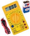Digital Multimeter, Handheld Digital Multimeter LCD Backlight Portable AC/DC Ammeter Voltmeter Ohm Voltage Tester Meter Multimeter with Wire]]]]RRI. 