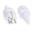 European Schuko 16A Power Plug IP44 Industry France/Germany Connector EU 2 Round Pins Adapter Type F AC Electrical Power E-012*. 