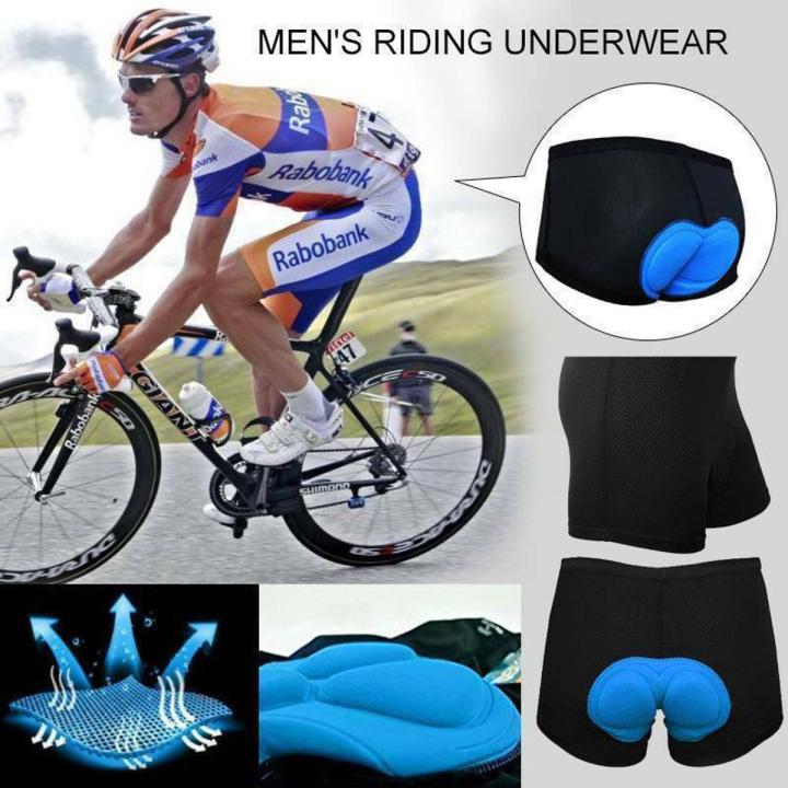 Mens 3D Padded Underwear Cycling Shorts Bicycle Road Mountain Bike Biking Pants Cycling Accessories
