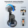 DoomHot Auto Face Tracking Tripod 360°Rotating Follow-up Camera No App Required Smart Camera Smart Object Tracking Holder Phone Camera Mount for Photo V-log Live Video Record. 