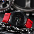 POSHI New Sport Watch Ins Electronic Watch Man Digital Outdoor LED Waterproof Wrist Watch For Men 24-hour Indication,Alarm. 