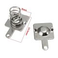 Metal Battery Spring Terminal Nickeling Plate Connector- 3Pair Holder Steel Contact Copper Wire Positive Negative Conversion Remote For AA AAA 18650 14500 Etc. Batteries. 
