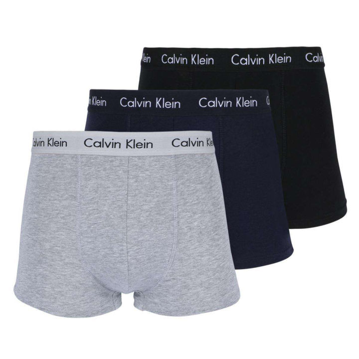 Pack of 3 piece premium cotton boxer underwear for men-box