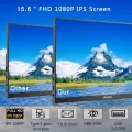 Computer Monitor 15.6/14 Inch Portable Monitor Touchscreen 1080P IPS Panel Display For PC Gamer HDMI-Compatible Switch Laptop. 