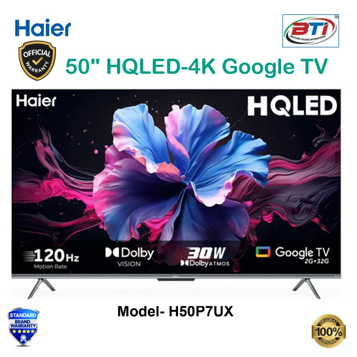 Haier%2050"%20HQLED-4K%20Google%20TV%20Model%20-%20H50P7UX%20-%20Image%203