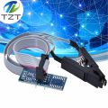 【Mary DAI Store】TZT teng SOIC8 SOP8 Flash IC Test Socket Adpter BIOS/24/25/93 Programmer arduino. 
