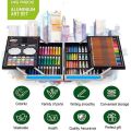 145-Piece Art Supplies Set for Kids, 2 Layers Drawing Supplies for Kids Boys Girls  Portable Aluminum Case Art Kit, Great Gift for Teens Adult Beginner and Artists. 
