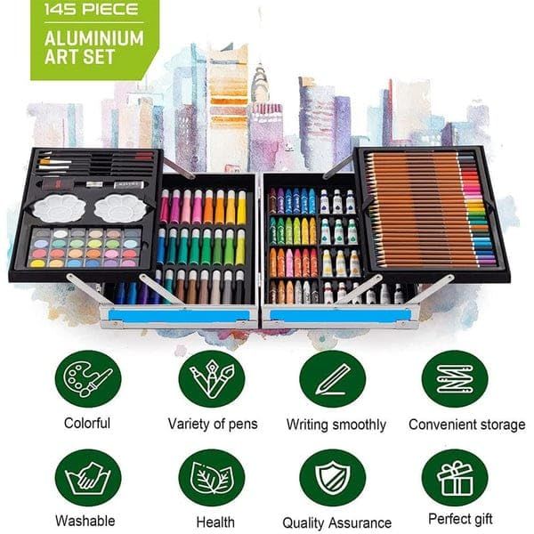 145-Piece%20Art%20Supplies%20Set%20for%20Kids,%202%20Layers%20Drawing%20Supplies%20for%20Kids%20Boys%20Girls%20%20Portable%20Aluminum%20Case%20Art%20Kit,%20Great%20Gift%20for%20Teens%20Adult%20Beginner%20and%20Artists%20-%20Image%207