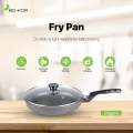 Fry pan with lead. 