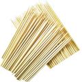 Bamboo Wooden skewers Stick for Kabab,Paneer Tikka,seekh,Barbeque and Grilling - 8 Inch (Pack of 100). 
