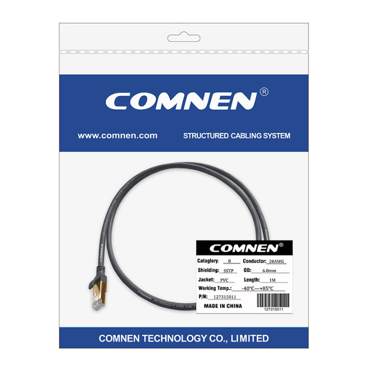 COMNEN%20Gaming%20High%20Speed%20Ethernet%20Cable%20Cat8%2040Gbps%202000MHz%20Internet%20Network%20Cable%20Ethernet%20Cat%208%207%206A%200.2m%200.5m%205m%2010m%20Lan%20Cord%20-%20Image%206