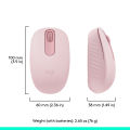 Logitech M196 Bluetooth Wireless Mouse, Compact and Portable Mouse for Laptops, Tablets and More, 12-Month Battery, Smooth Tracking, Compatible with PC and Mac, Windows and macOS.