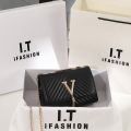 Embroidery Women Crossbody Bag 2023 Luxury Handbag Shoulder Bags Brand V Letter Clutch Small Bag and Purse Party Bolsa. 