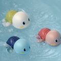 Bathroom Clockwork Swimming Toys Baby Bathtub Wind Up Swimming Lovely Cartoon Turtles Floating Bath Toys for Toddlers Baby. 